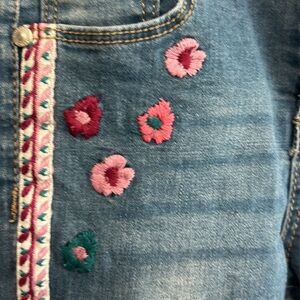 Embroidered denim jeans by Jessica Simpson
